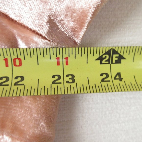 Soft Surroundings Peach Velvet Embellished Tunic Size XL Beaded - Picture 8 of 11